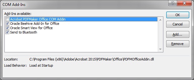 error loading add-ins word for mac 2016